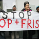 Activists march at a stop-and-frisk protest in New York City last year. (Mario Tama/Getty Images)
